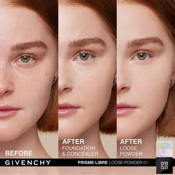 Givenchy Prisme Libre illuminating & color-correcting loose powder 0.14 oz NWOB - Picture 3 of 4